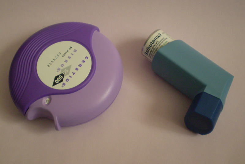 Συσκευές με εισπνεόμενα κορτικοστεροειδή και βρογχοδιασταλτικά τα οποία χορηγούνται σε ασθενείς με άσθμα